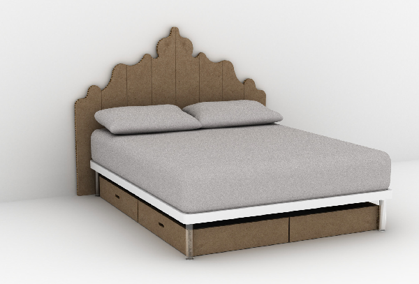 evve carboard bed